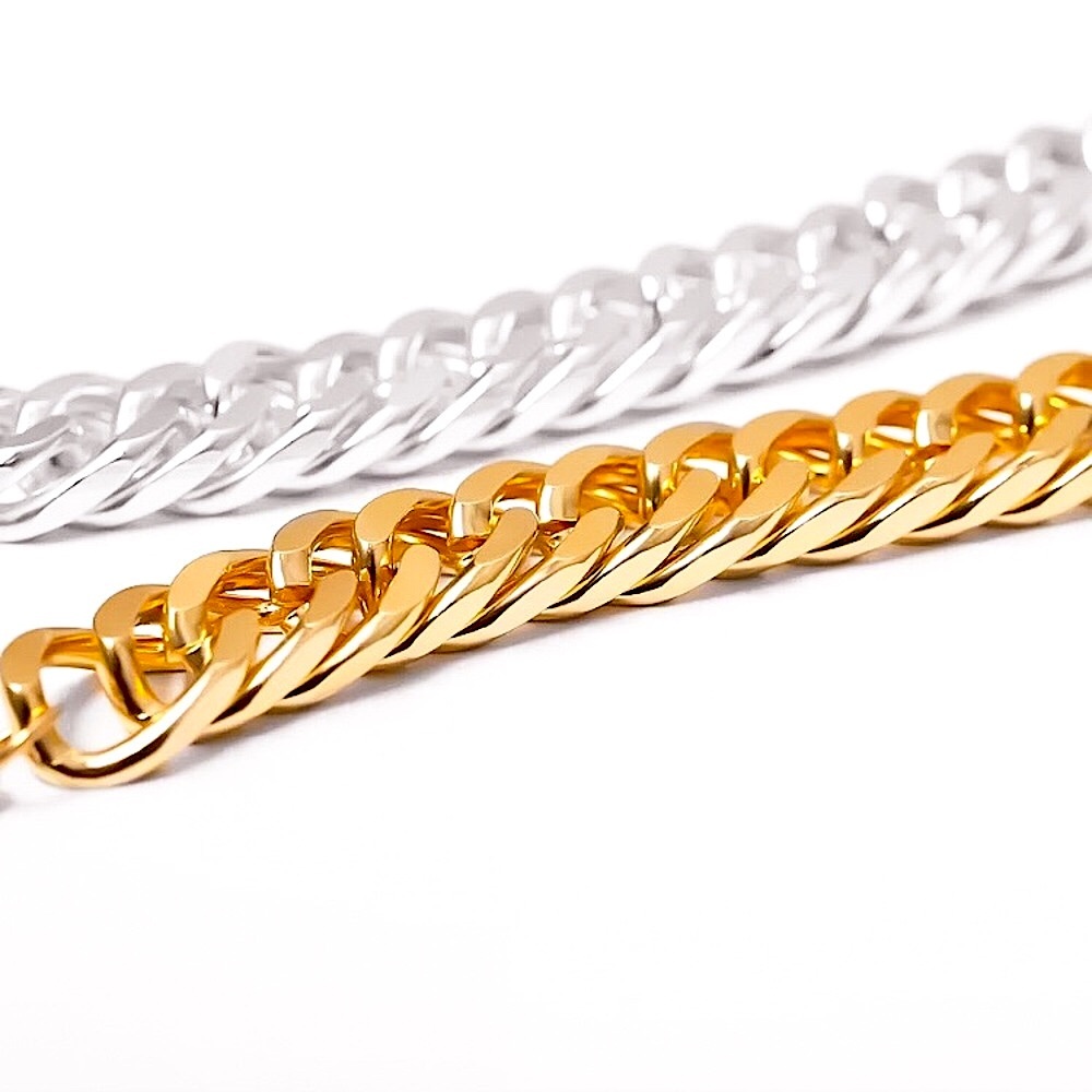 ⚜️𝟯𝟬%𝗢𝗙𝗙 𝗯𝘂𝗻𝗱𝗹𝗲𝘀 𝟯+⚜️ NEW Large Link Chunky Chain Necklace - Picture 3 of 12